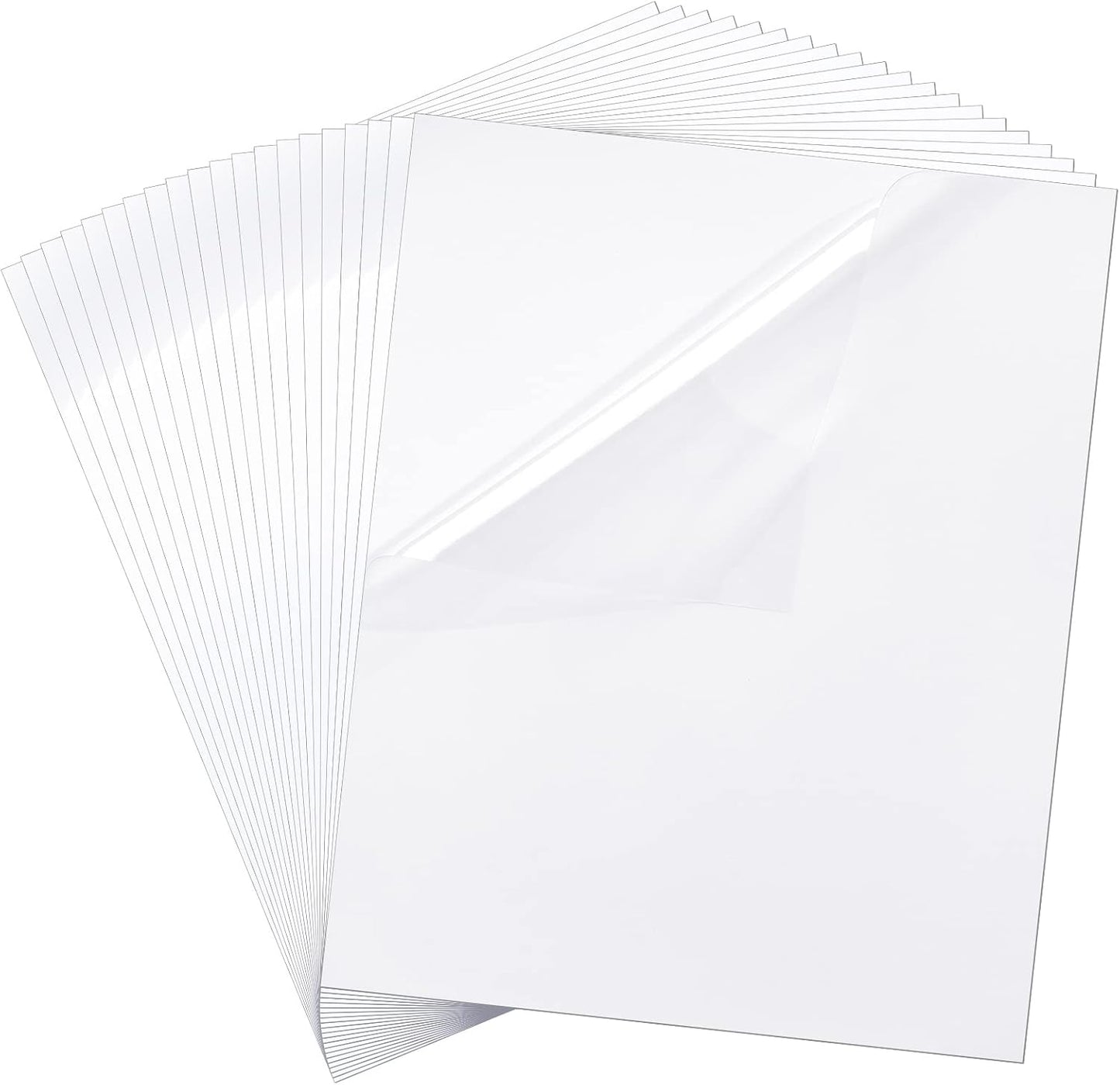 20 Pcs Car Windshield Sticker Applicator Bulk 5 x 6 Inch Static Cling Window Film for for Easy Application Clear Vinyl Car Window Windshield Protection Film Sticker Auto Removal Decal Shield