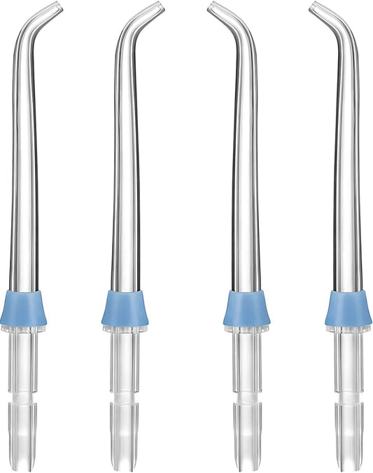 Replacement Heads for Waterpik Water Flosser,Replacement Tips for Waterpik Water Flosser,Easy to lnstall(4 Classic Jet Tips)