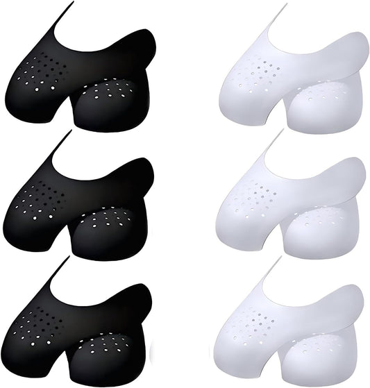 6 Pairs Shoe Crease Protectors for Most Sneakers - Men's 7-12, Women's 5-9