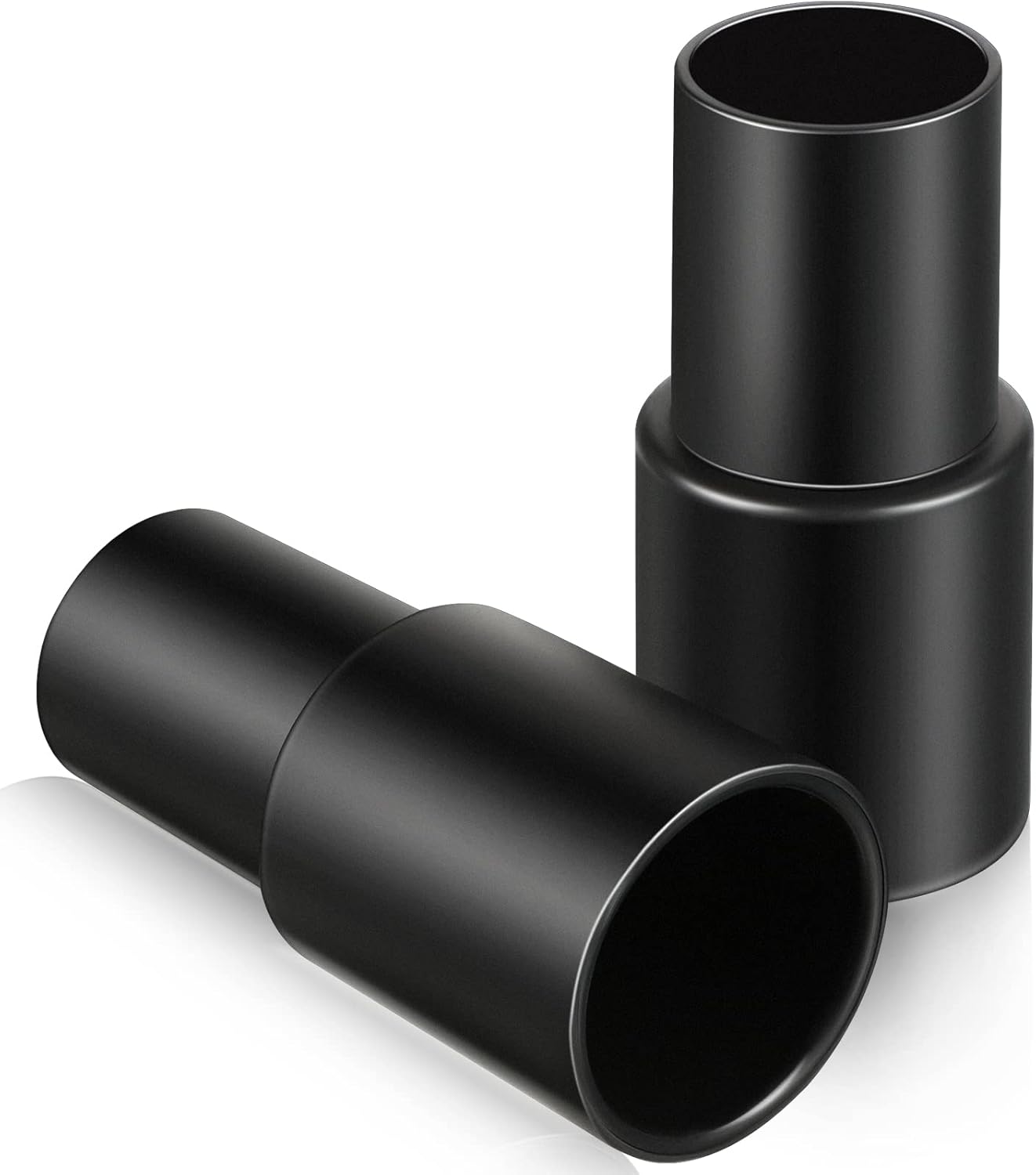 2 Pieces Cleaner Adapter 35mm (1-3/8 Inch) to 32 mm (1-1/4 Inch) for Inner Diameter 32 Brush Fit to Outer Diameter 35 Tube Plastic Vacuum Hose Adapter