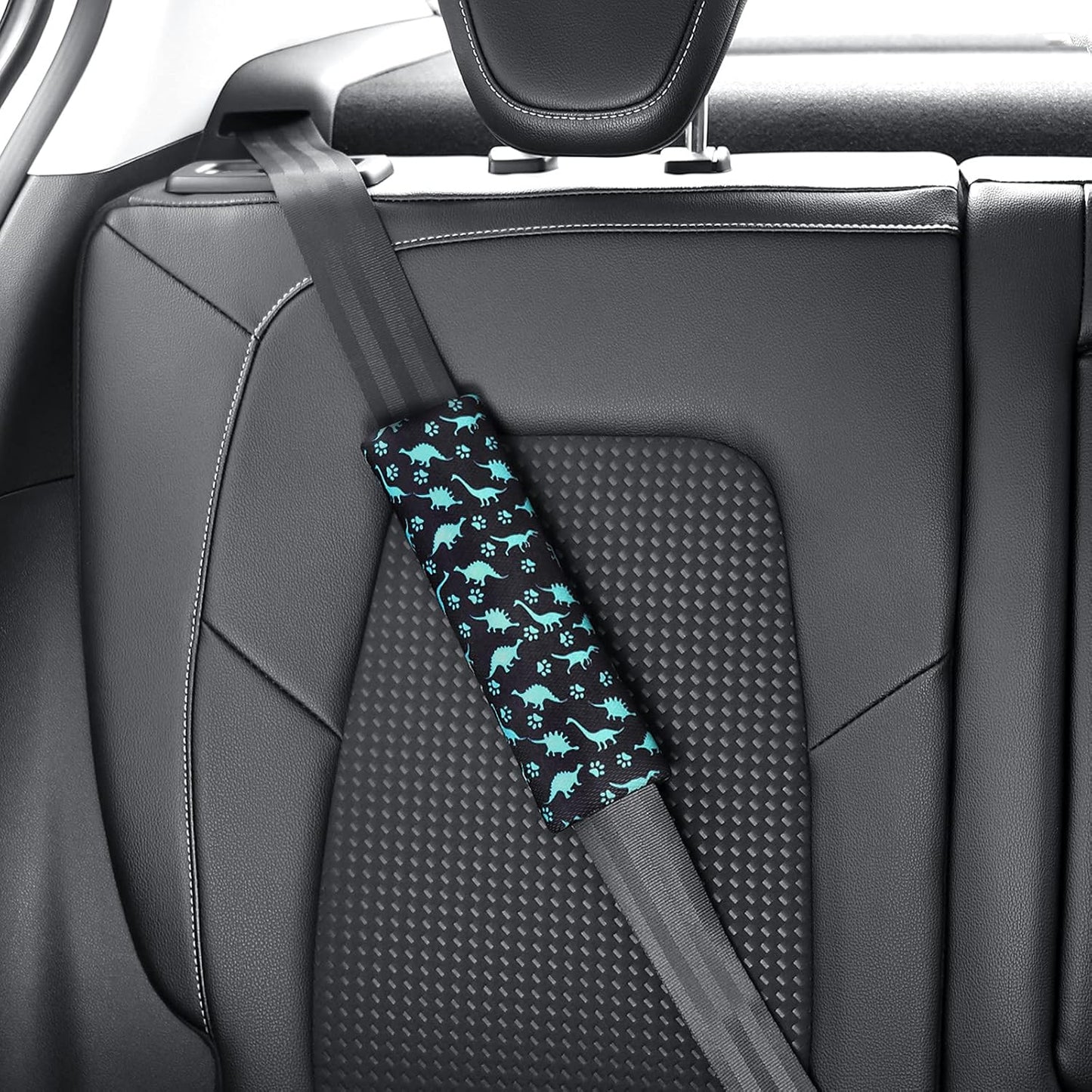 Car Seat Straps Shoulder Pads for Baby Kids,Soft Seat Belt Covers for Children, Car Seat Strap Covers for Girls Boys