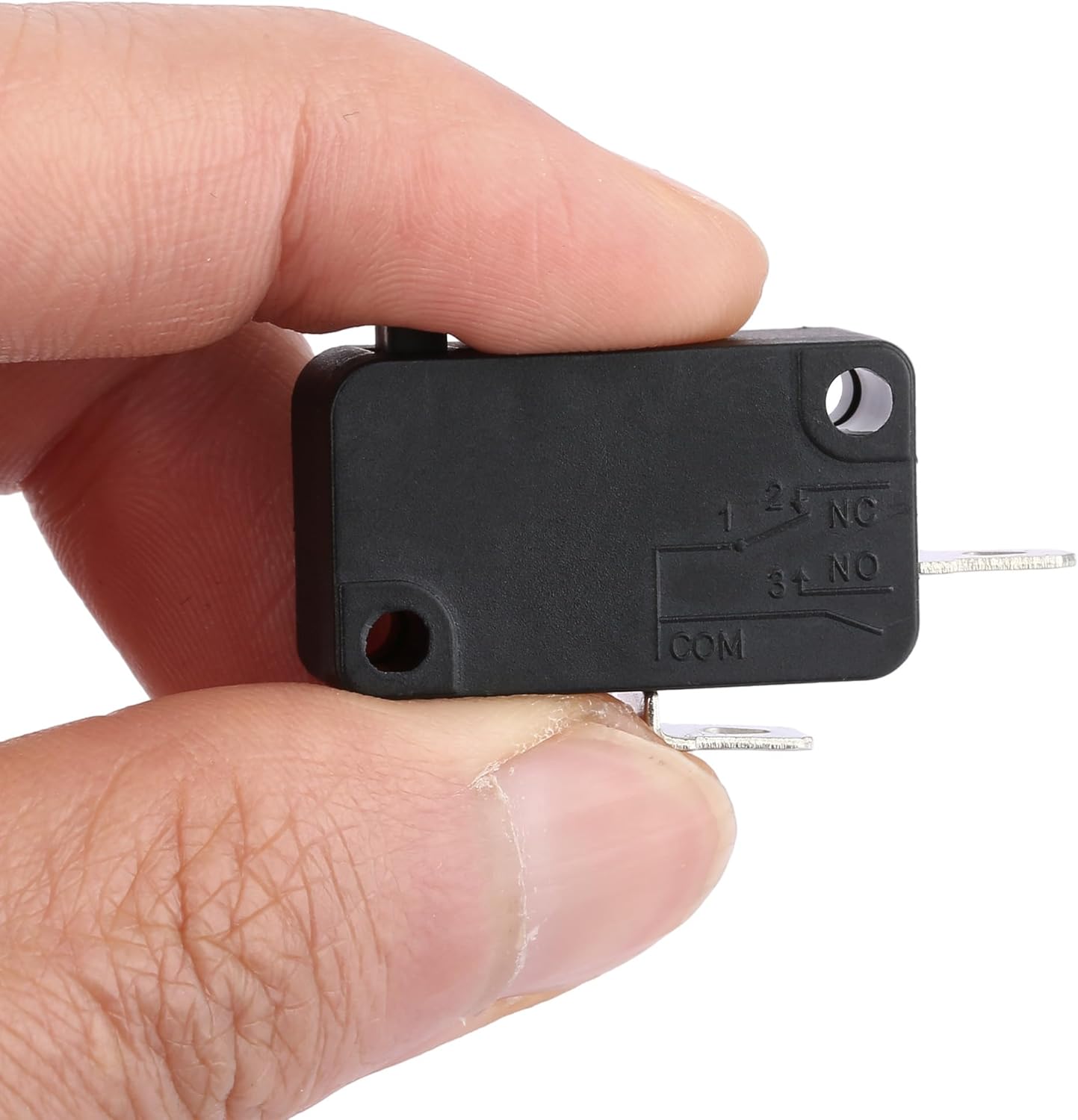 KW7-0 Micro Switch, Replacement for Air Fryer XL, Power XL, Vortex, Microswitches for Microwave Oven & Induction Cooker - Normally Open, 16A 125V/250V, 2Pins 1NO 1NC