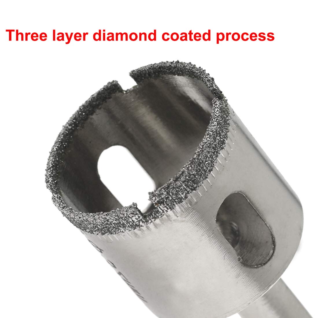 1-1/2 Inch / 38mm Diamond Drill Bits, Diamond Hole Saw Hollow Core Drill Bits for Glass Ceramic Porcelain Tiles Marble Granite Quartz