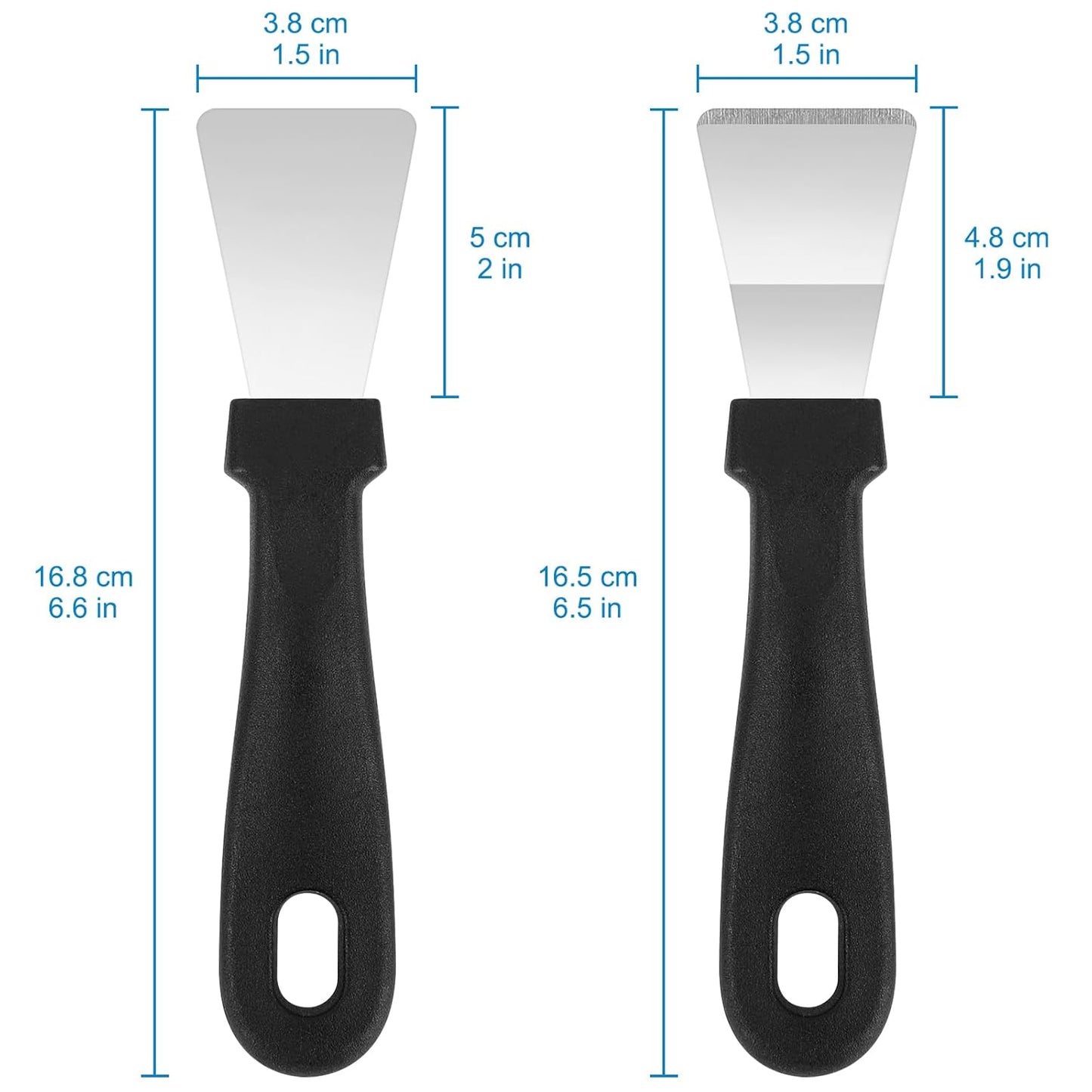 Wire Brush with Scraper Cleaner, Multi-Purpose Stainless Steel/Brass/Nylon Bristle with Curved Handle Grip for Welding Slag Cleaning, Metal Rust Scratching, Paint Scrubbing and Dirt Removal