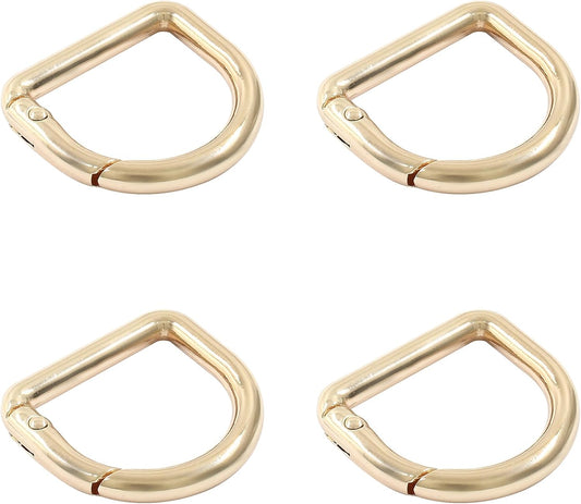 D Rings Spring Key Hooks