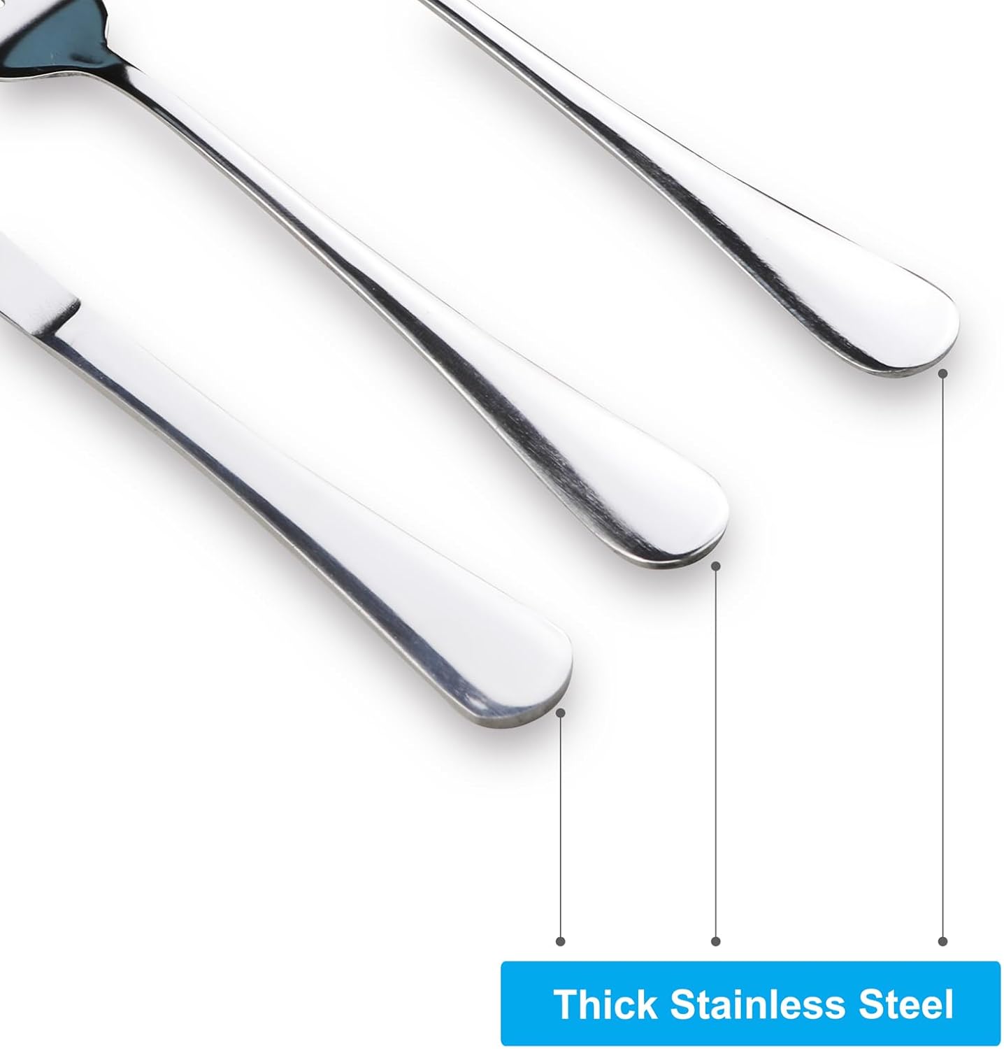Travel Utensils With Case, Stainless Steel Reusable Portable Utensils Set With Case,  Travel Silverware Set