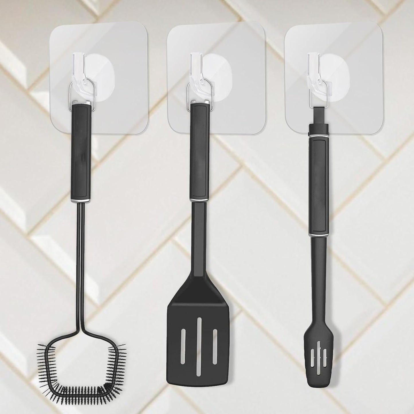 12 Pack Plastic Hooks Adhesive, Small Clear Adhesive Hooks for Hanging Wall Hooks Waterproof Heavy Duty Sticky Ceiling Door Window Pothook Home Kitchen Bathroom Office for Hanging Towel Picture Coats