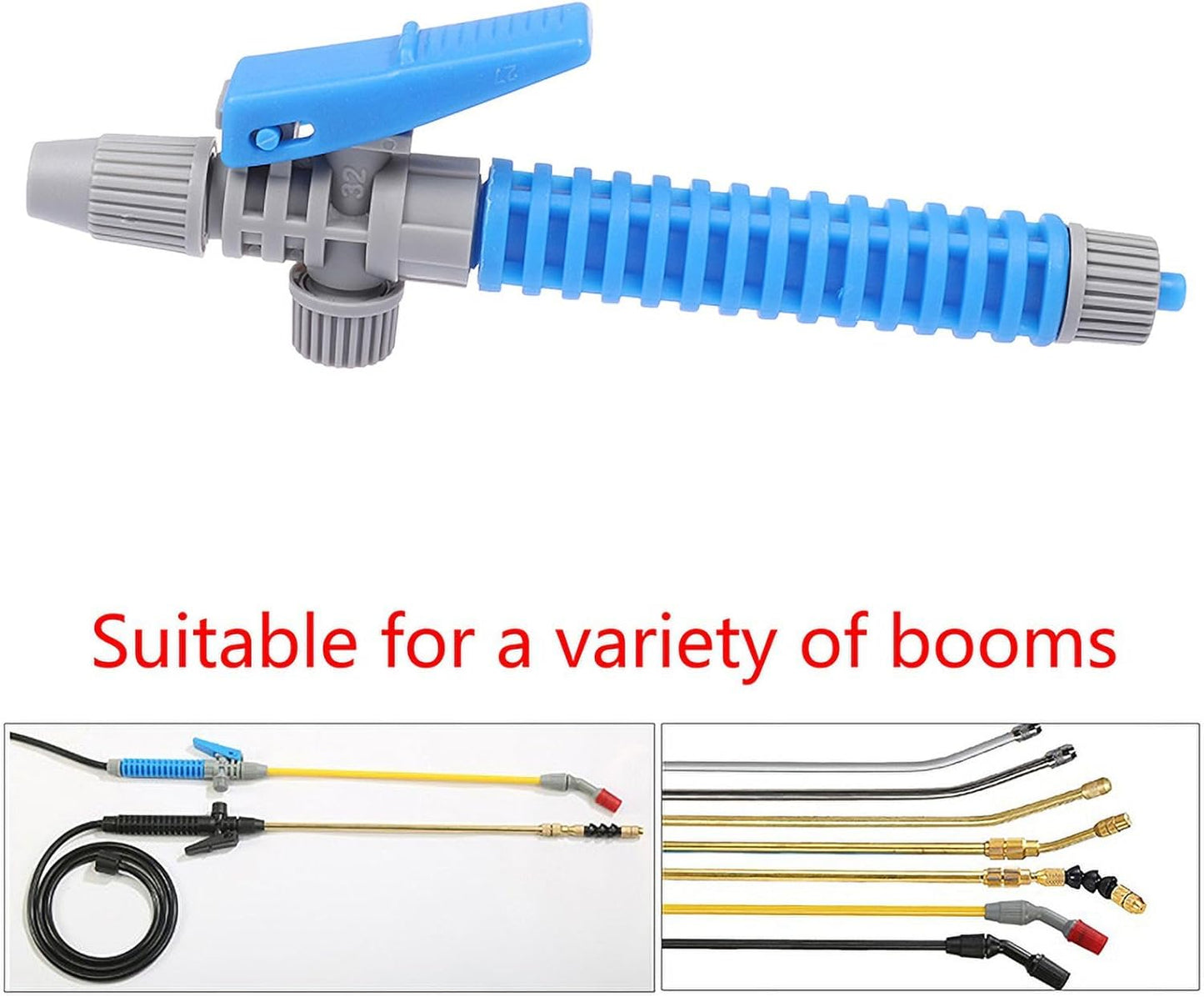 1Pc Random Color 3L/5L/8L Trigger Sprayer Handle Agricultural Sprayers Accessory Part Garden Sprayer Switch Head Watering Tool, Lawn and Garden Sprayers