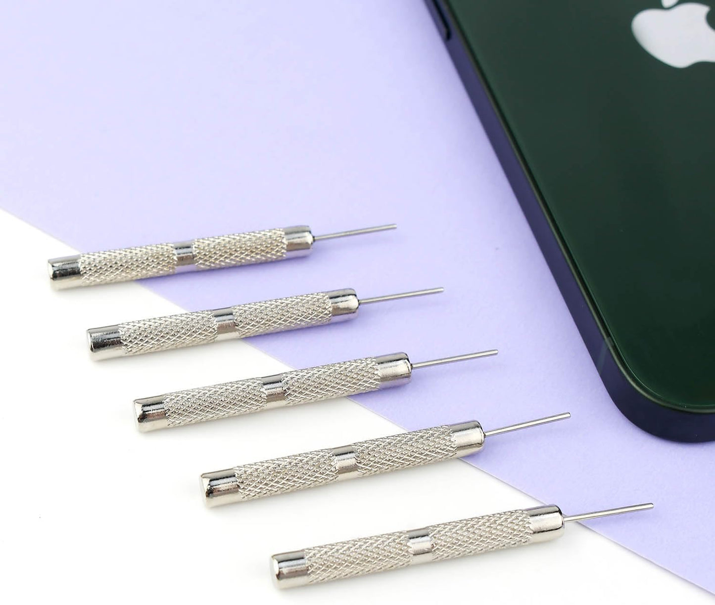 12 Pack SIM Card Removal Pin Tray Tool Eject Tools Compatible with iPhone iPad Samsung Galaxy HTC Smartphone Ejector Pins Needle Remover for All Models Cell Phone Opener