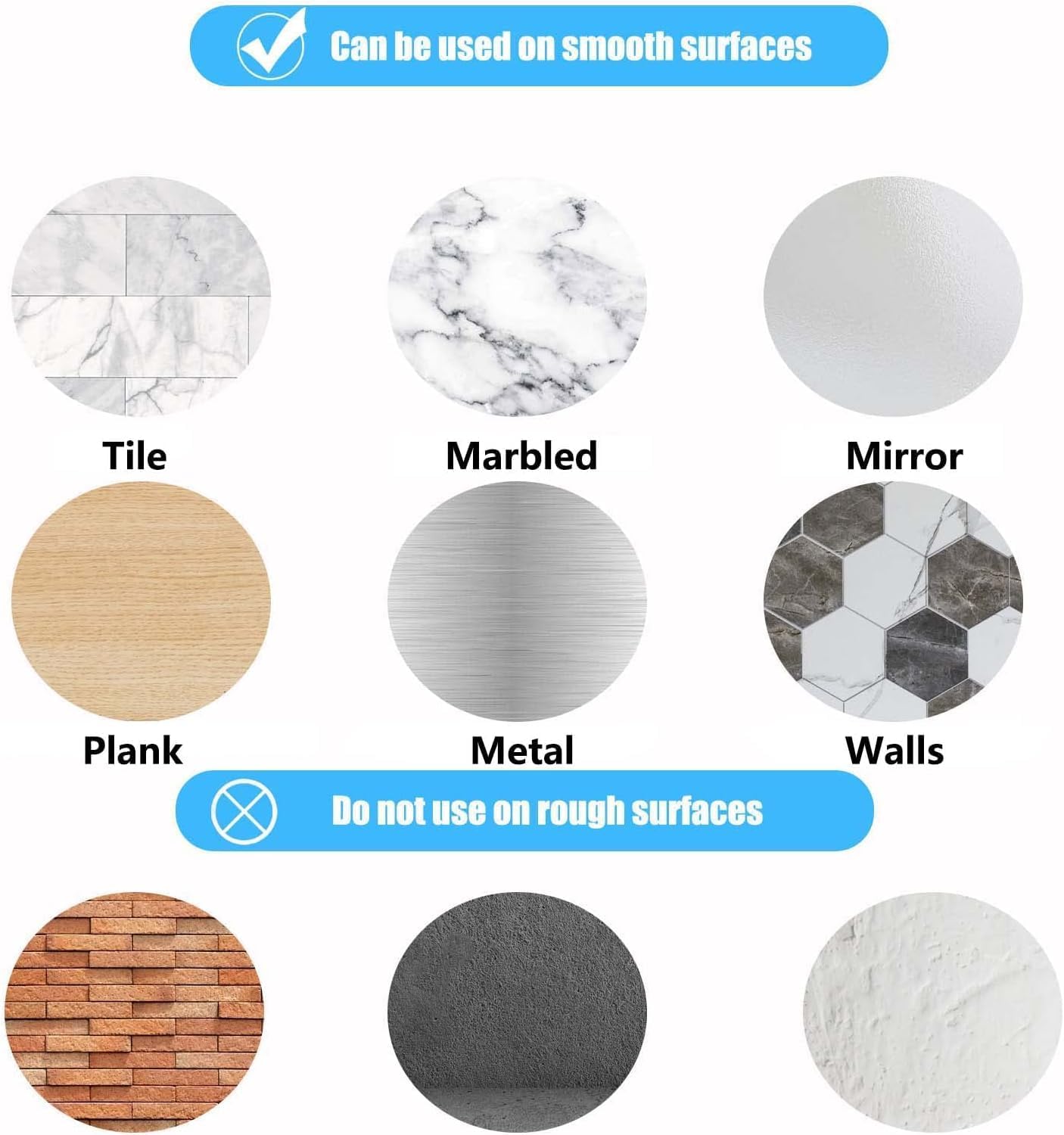 Suction Cup 65mm/2.5'' Glass Suction Pads Clear PVC Sucker Pads Suction Holder Without Hooks for Bathroom Wall Door Glass Window Car Shade (12 Pcs)