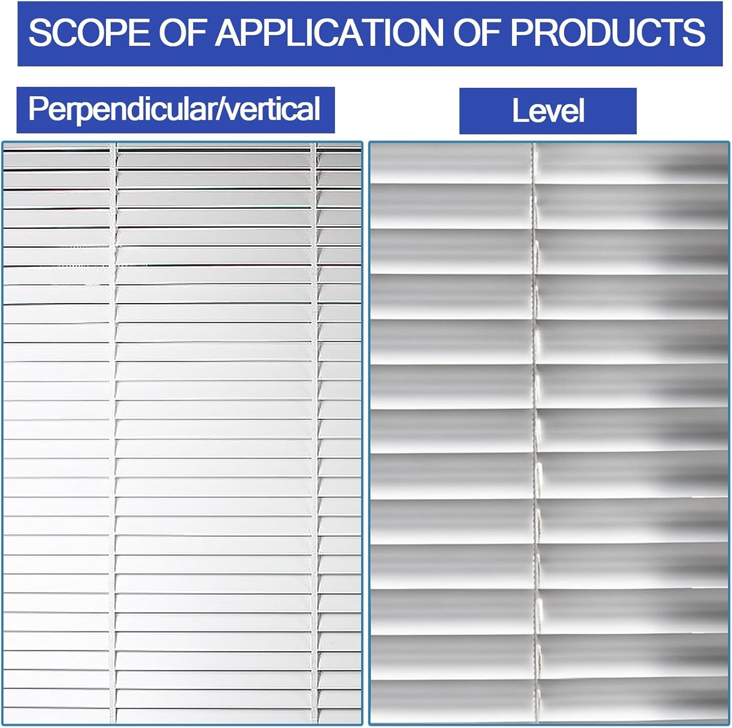 8 Pcs Horizontal Blind Repair Tabs Mini Blind Slat Repair Kit Horizontal Blinds Replacement Slats White Blind Fixers for Horizontal Blinds (2" W x 3.5" L)