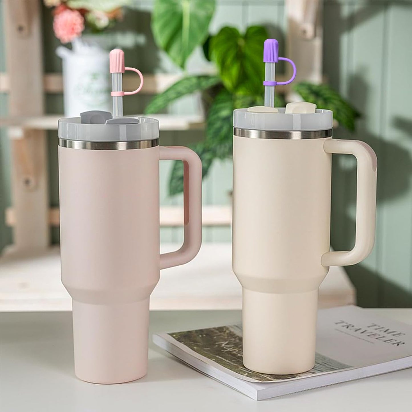 Adjustable Straw Cover for Stanley|Simple Modern||Owala||Reduce|Maars|Meoky|MaxBase|Beast|Hydrapeak Cup, All Brand of Straw Accessories, Diameter 6mm-12mm, BPA Free, Dishwasher safe