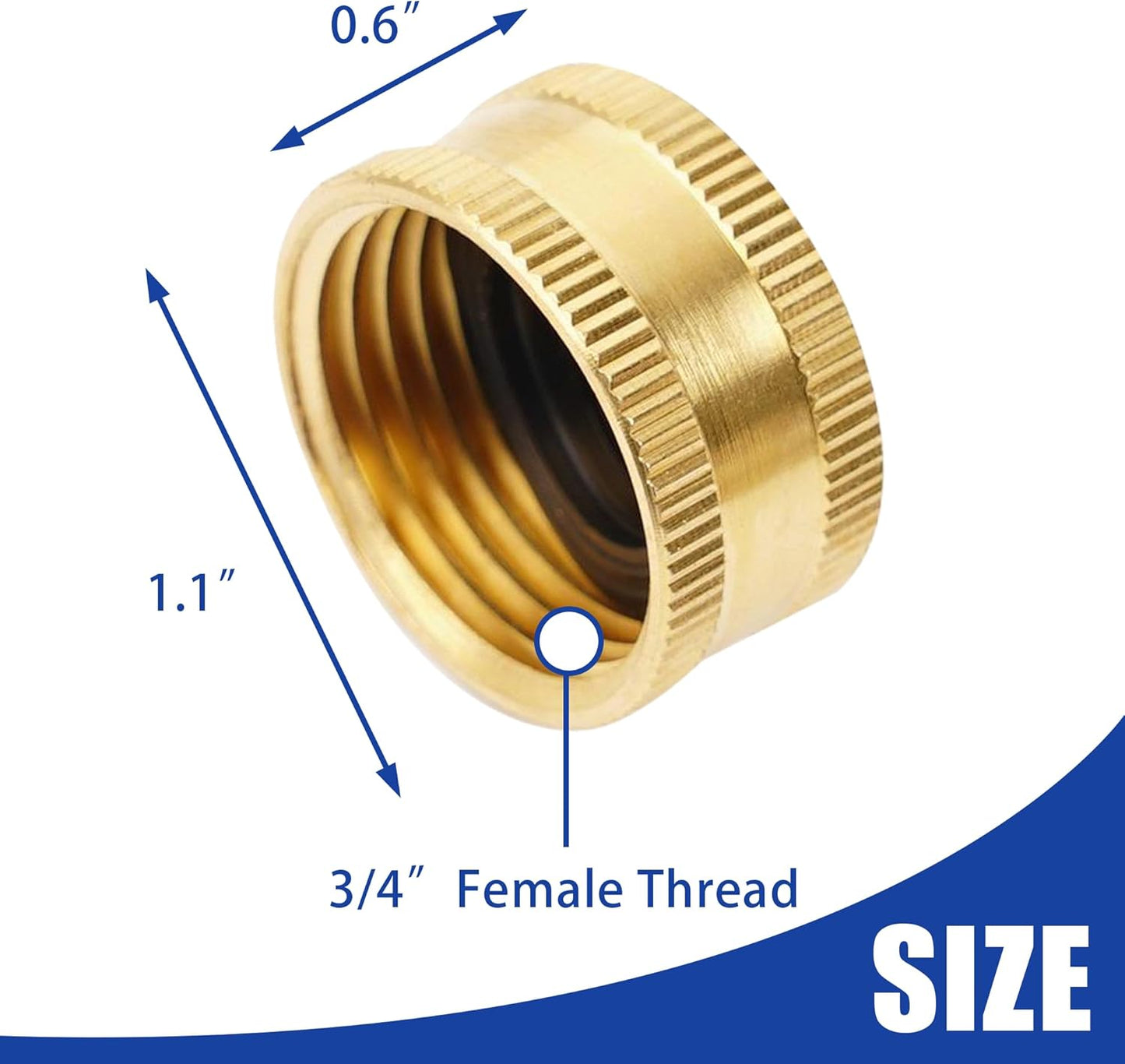 Garden Hose Repair Kit + Hose End Caps