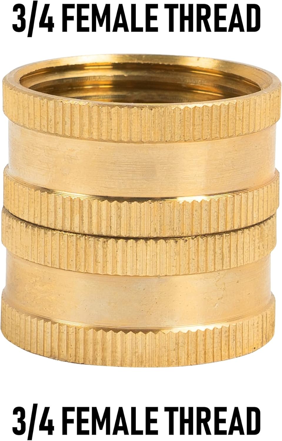 Garden Hose Adapter + Garden Hose End Caps