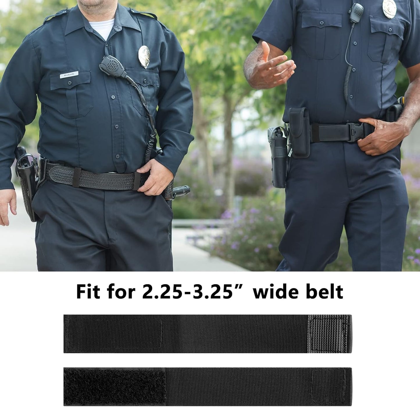 Homakover Tactical Duty Belt Keeper - Nylon, 1.5" Wide Web Belt