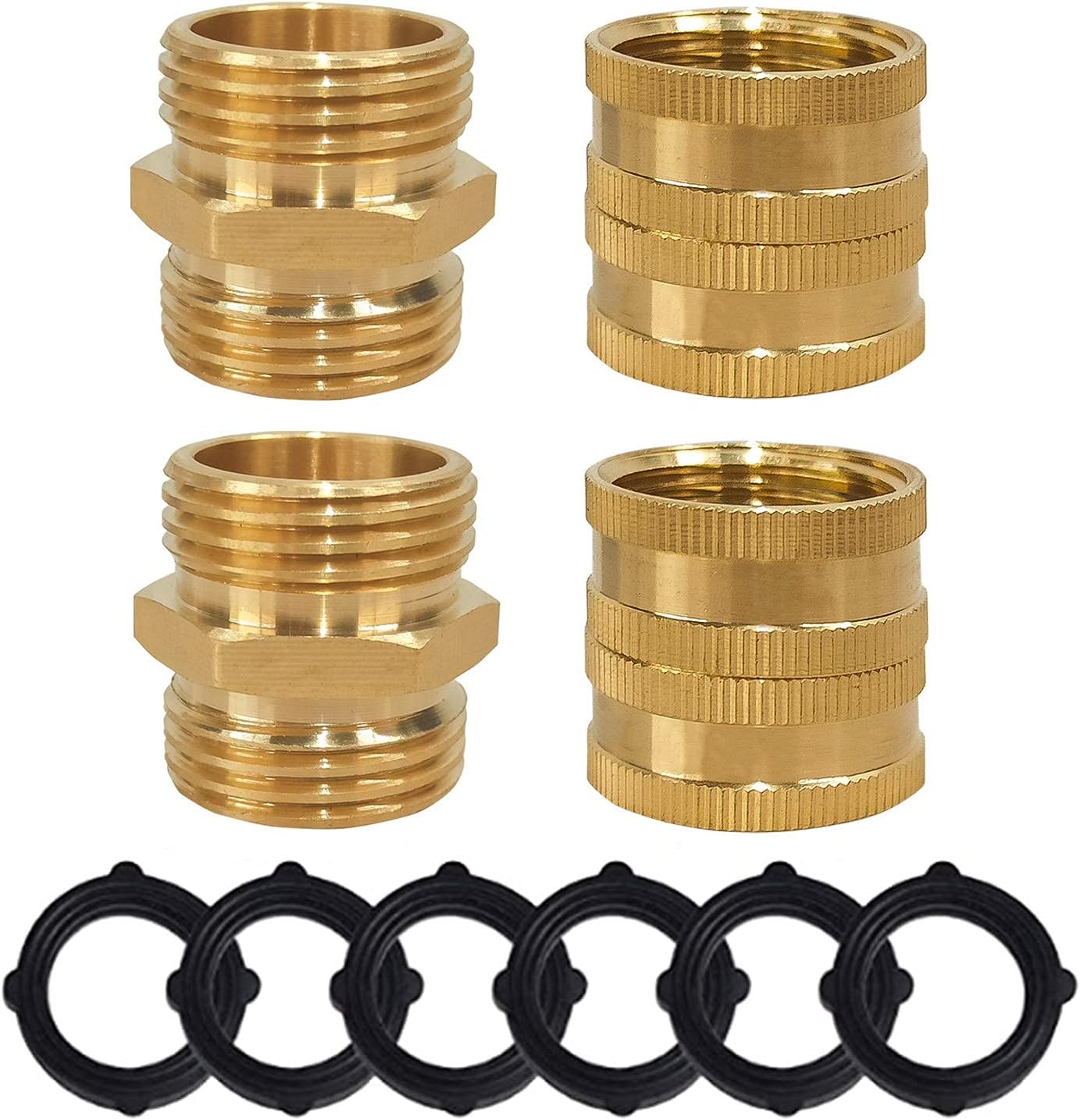 Garden Hose Adapter + 4" Twist Hose Nozzle