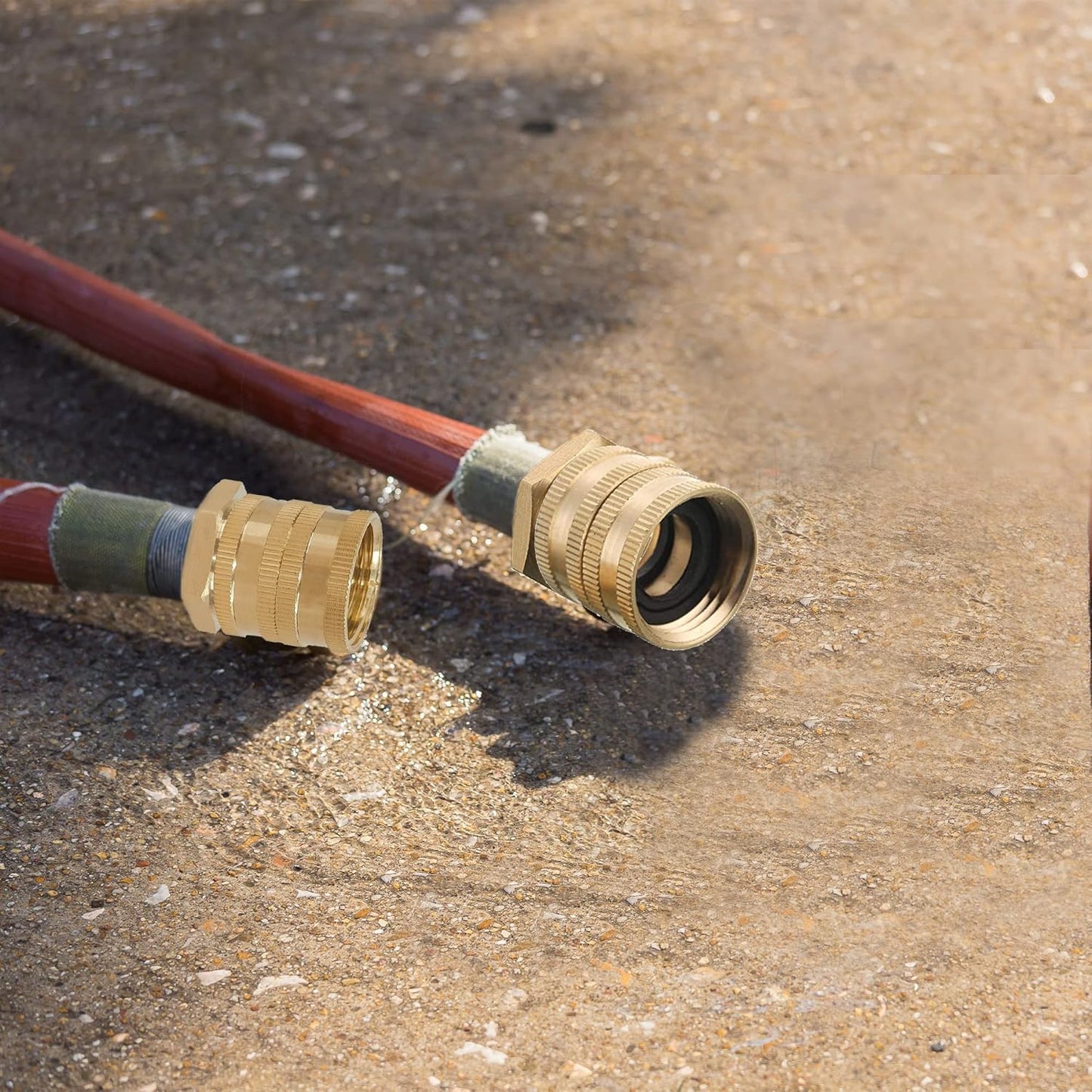 Garden Hose Adapter + 4" Twist Hose Nozzle