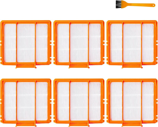 6 Pcs Replacement Pre-Motor Filter Compatible for Shark AV251WAXUS AV2511AE AV2501S AV2501AE RV2610WA UR2500SR UR250BEOUS AI Ultra Vacuum Robots Saver Kit Alternative to Part NO. XPRFRV2500