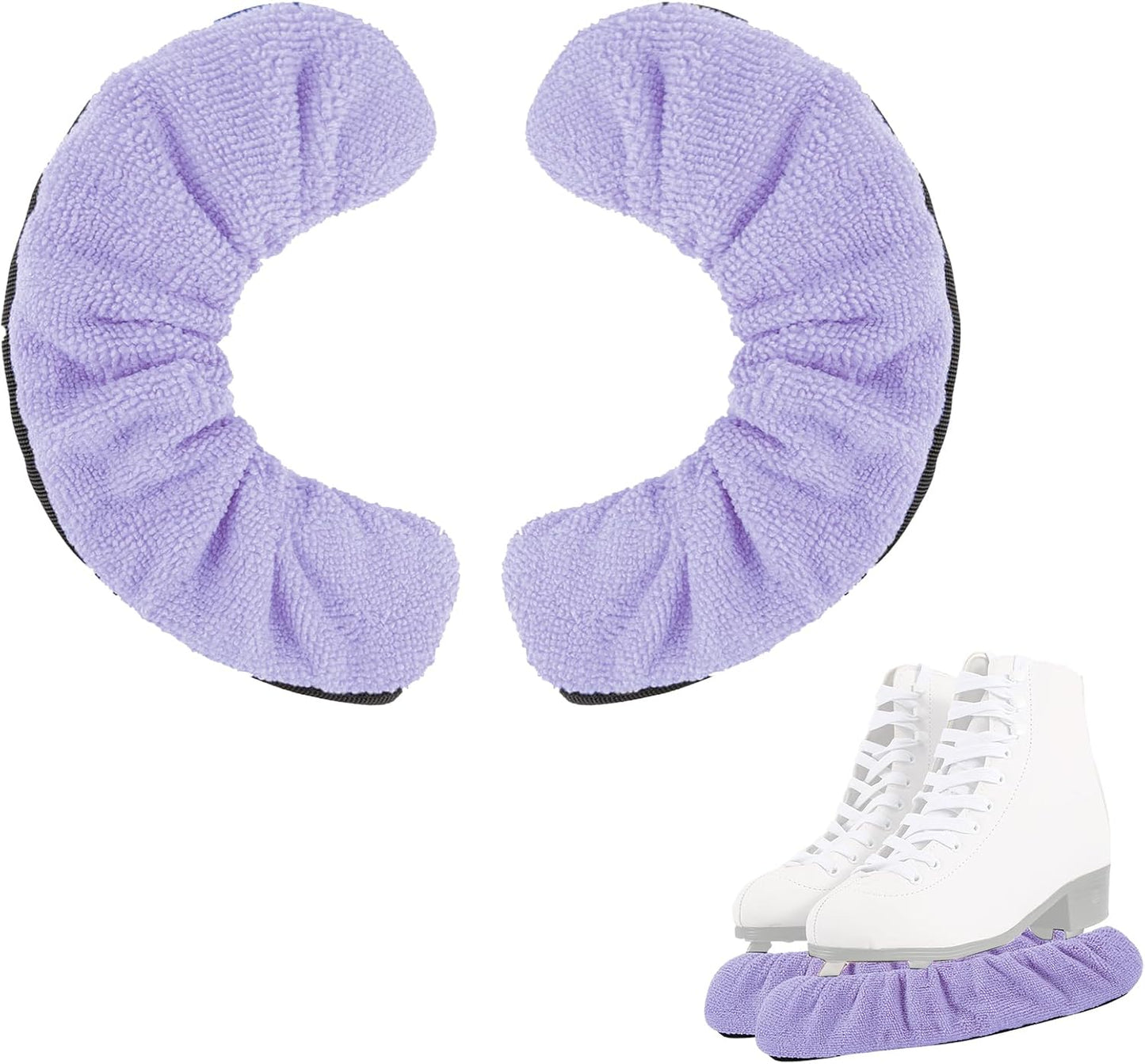 Ice Skate Guards,Skate Guards for Hockey Skates,Figure Skates and Ice Skates.Ice Skate Blade Covers for Toddler Kids Youth Adults-Men Women Boys Girls.Skate Guards Figure Skating Hockey.