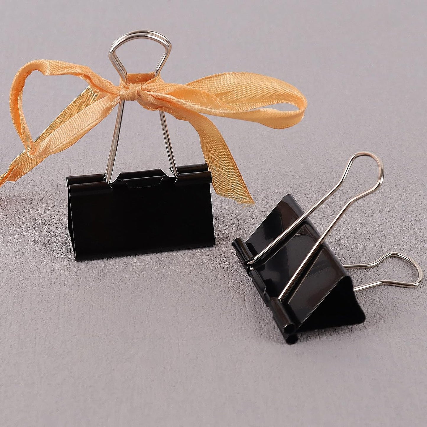 Extra Large Binder Clips (36 Pack) 2 Inch, Big Paper Clamps for Office Supplies, Black