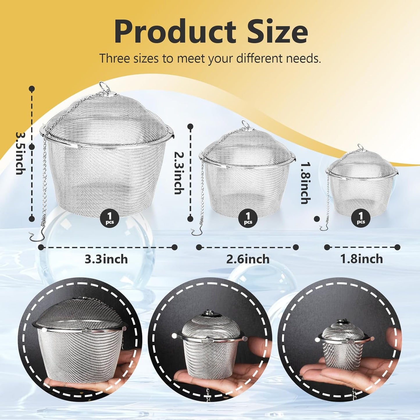Ultrasonic Cleaner Basket, Stainless Steel Basket for Ultrasonic Jewelry Cleaner, Jewelry Steam Cleaner Basket Small Parts Washing Basket for Jewelry, Watch Parts