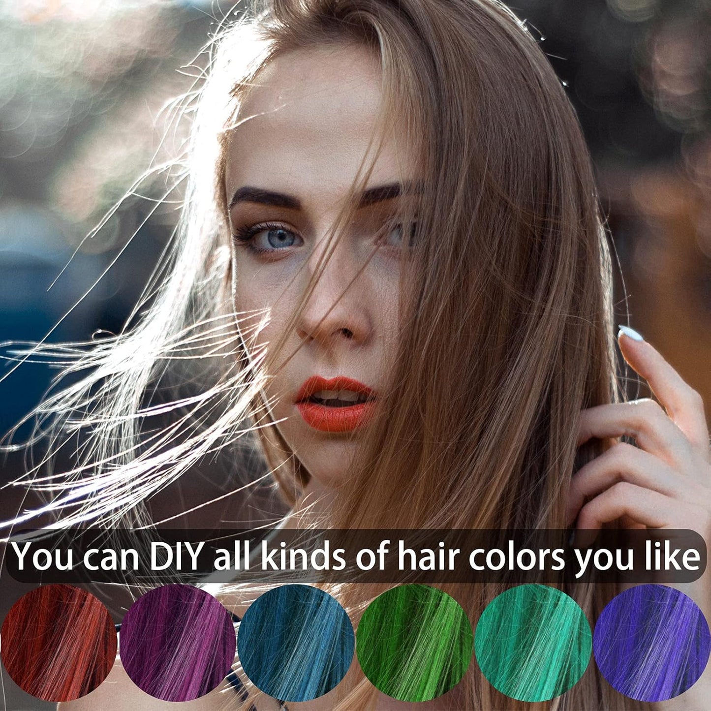 6 Pcs Highlighting Hair Combs Set, 3-way Hair Sectioning, Dyeing, Rat Tail Lifting Comb for Weaving Foiling Sectioning Coloring, Black