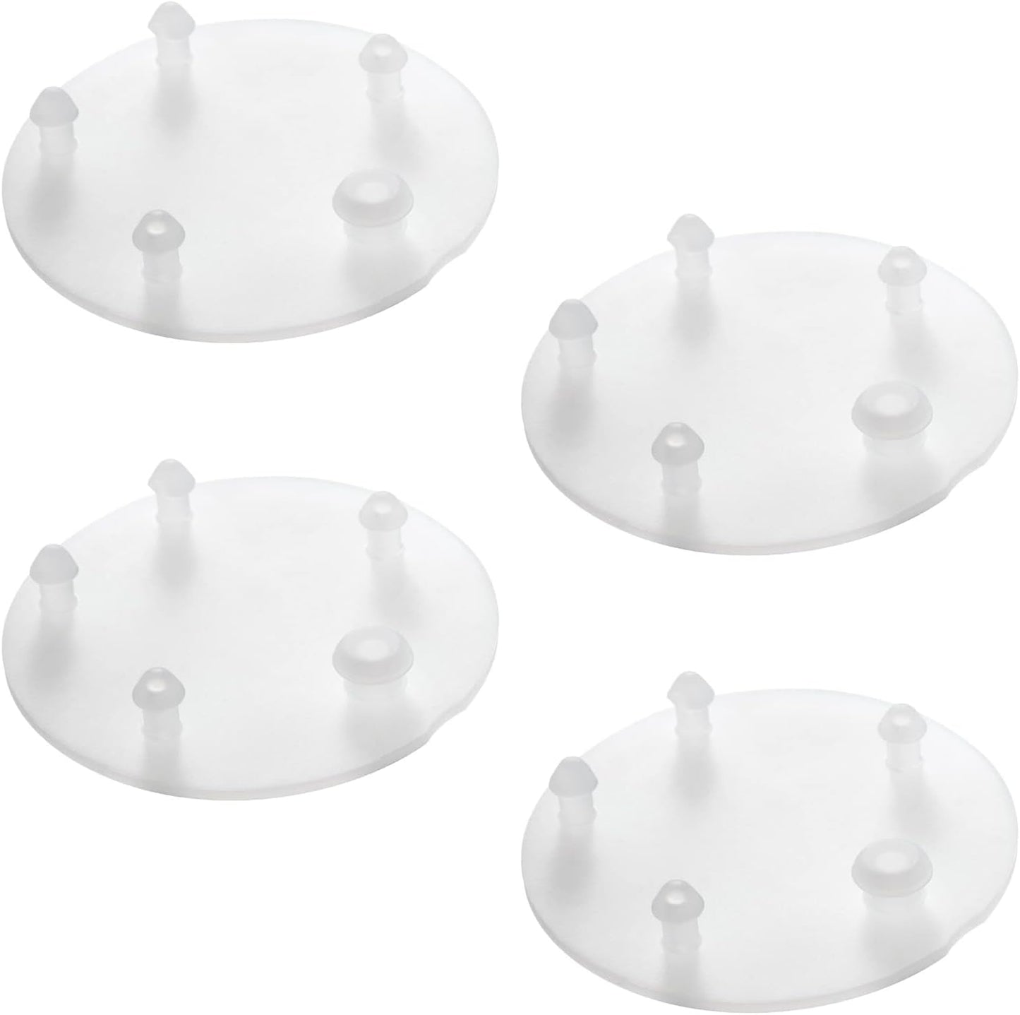 Replacement for Vormax Toilet Tank Silicone Flapper Seal Gasket 3'' - Fit for American Standard 7381424-100.0070A (4 Pack)