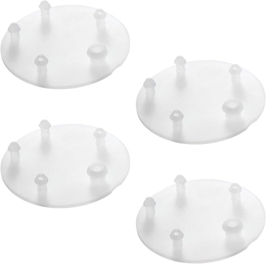 Replacement for Vormax Toilet Tank Silicone Flapper Seal Gasket 3'' - Fit for American Standard 7381424-100.0070A (4 Pack)
