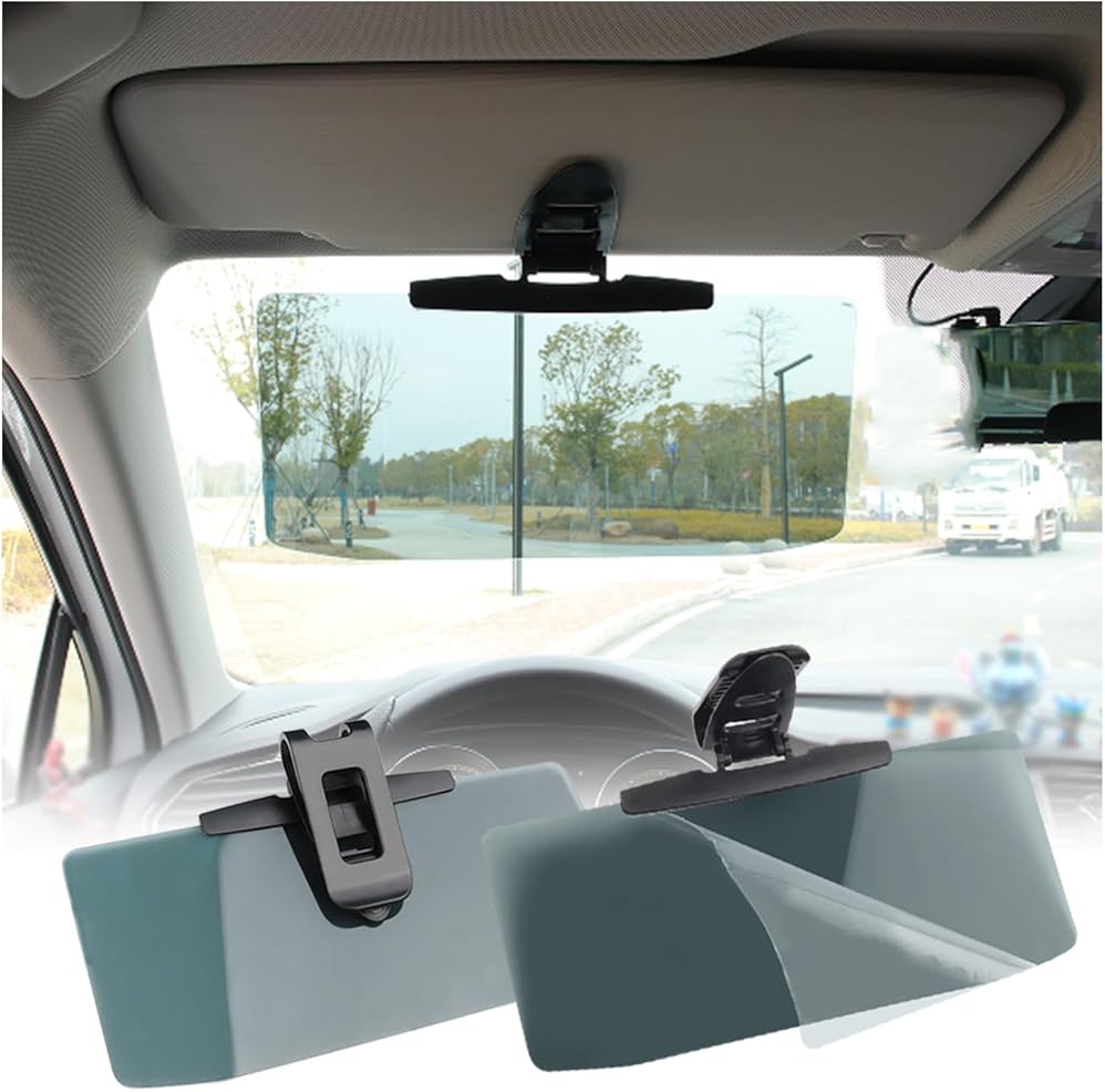 2Pack Anti-Glare Sun Visor Extender for Car,All Season Car Visor Extender Sun Blocker for Suns Protection and Shading,Universal Suns Visors Extenders Fit for Cars Trucks SUVs (2Pack)