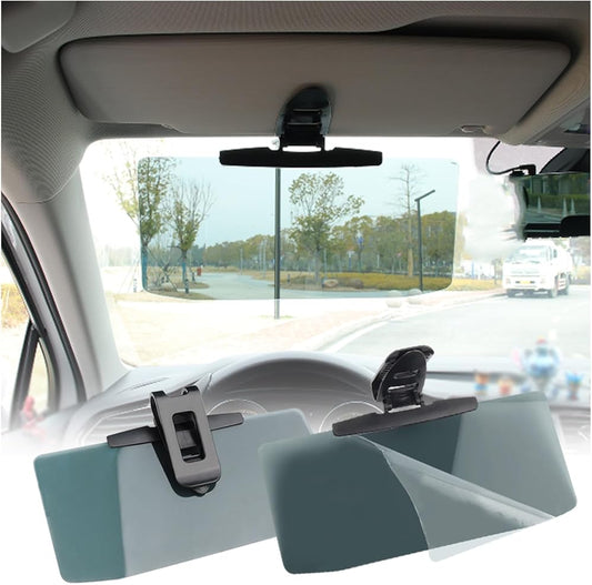 2Pack Anti-Glare Sun Visor Extender for Car,All Season Car Visor Extender Sun Blocker for Suns Protection and Shading,Universal Suns Visors Extenders Fit for Cars Trucks SUVs (2Pack)