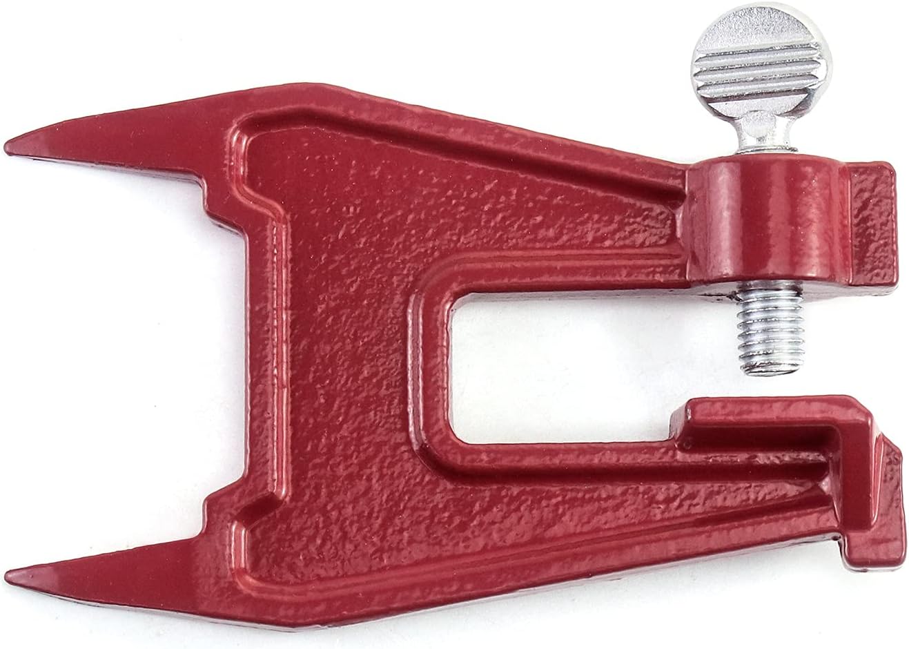 Chainsaw Stump Vise, Portable Chainsaw Sharpening Accessory, Chainsaw Filing Vise, for Sharpening Saw Chain, Red