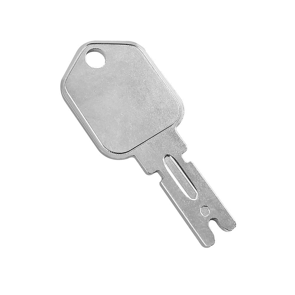 Ignition Keys, 10 Pack 166 Forklift Key Hyster Heavy Equipment Keys for Clark Yale Hyster Komatsu Crown