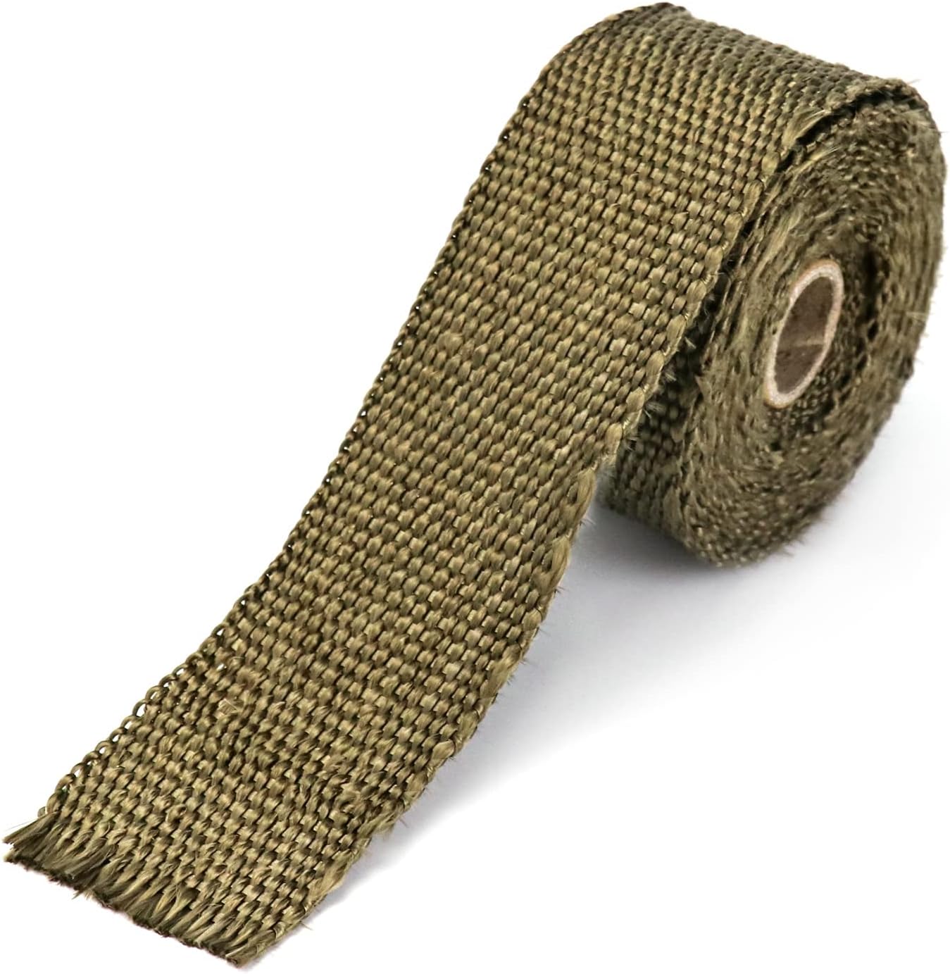 Fireproof Pipe Wrap, Pipe Insulation Webbing Anti-Scald Chimney Ribbon Furnace Flue Protector with 2 Clips