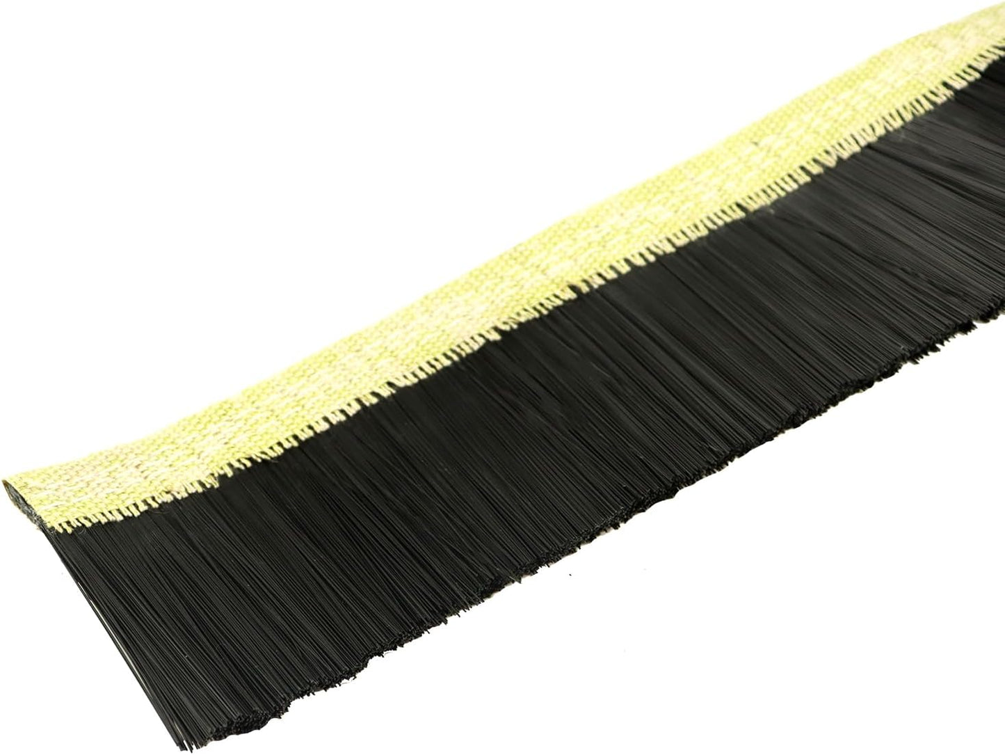 CNC Vacuum Brush, 70MM x 2M Vacuum Cleaner Engraving Machine Dust Shoe Brush Dust Cover for CNC Router Spindle Motor, Black