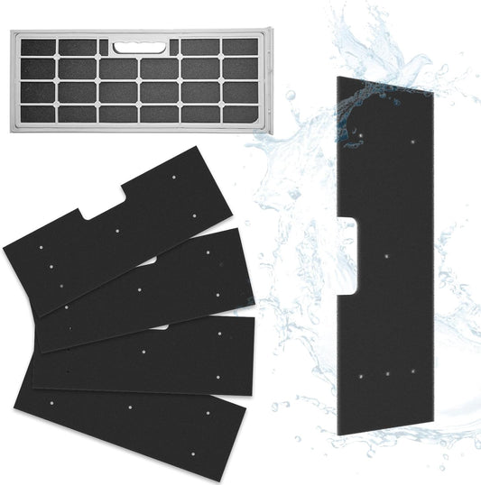 4 Pack WH01X35719 Lint Filter, Hand Washable Replacement Lint Filter Compatible with G-E Profile Washer Dryer Combo, for Models: PFQ97HSPVDS