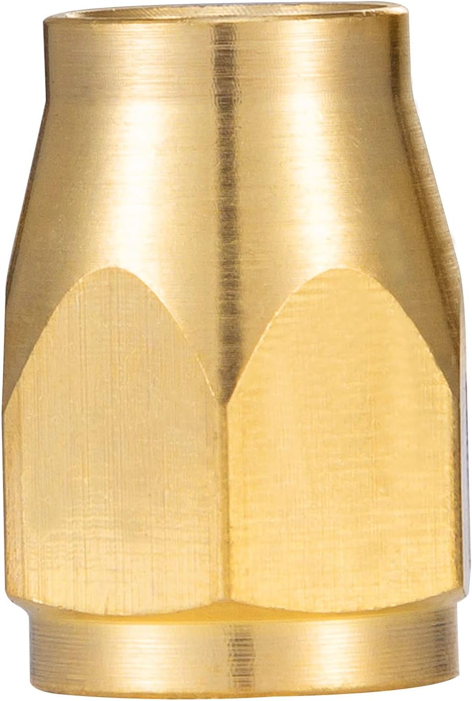 Premium Solid Brass 4PCS Reusable Replacement Fitting For 1/4-Inch ID Hose,1/4-Inch NPT Rigid