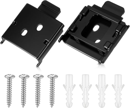 2 Pcs Universal Replacement Roller Blind Buckles Metal Blinds Mounting Brackets for Indoor Outdoor Roller Blinds