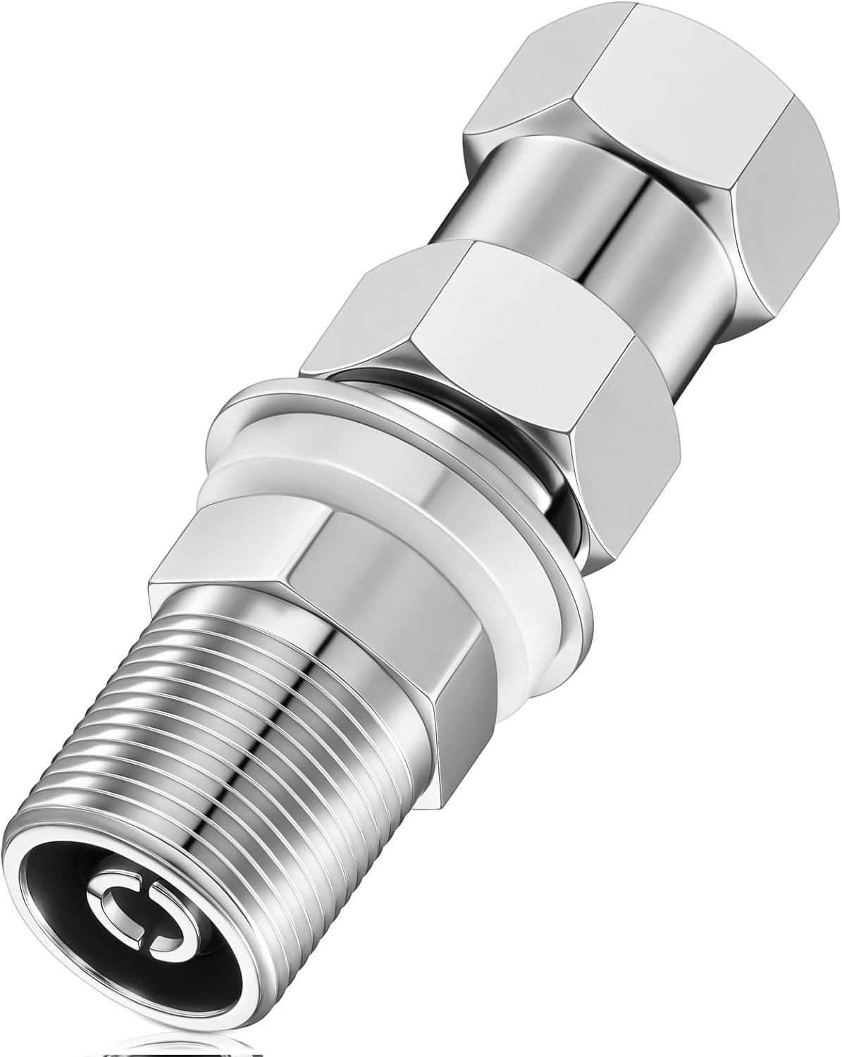 Cb Radio Antenna Heavy Duty So-239 Stud Mount Cb Antenna Standard 3/8 x 24 Threaded Stud Mount Adapter Accessories for Any 1/2" Hole