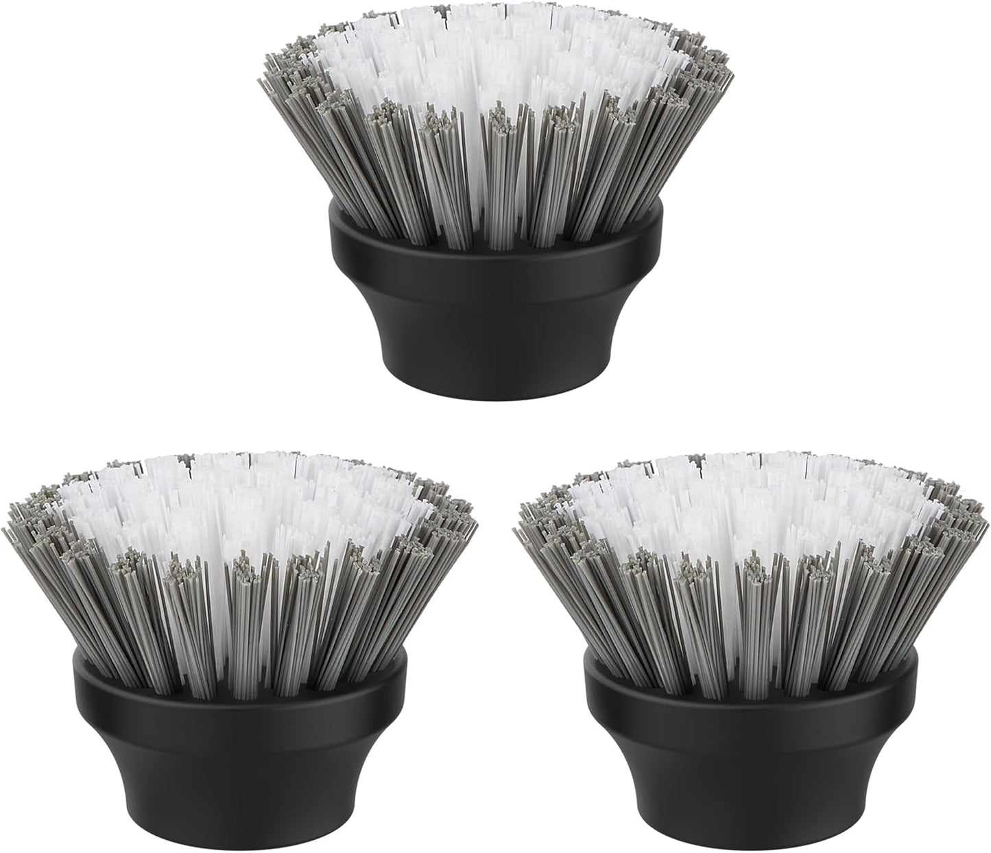 Electric Spin Scrubber Flat Brush Refills, 3 Pack