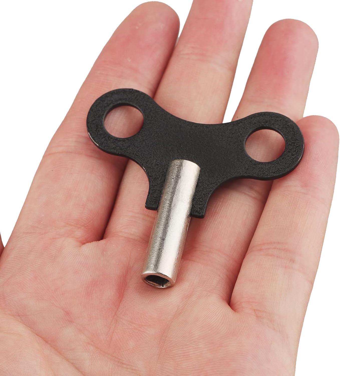 2 Pack Clock Winding Key #9 4.5mm, Antique Clock Winding Key Set for Wall Clocks, Alarm Clocks and Wind Chain Repair (4.5mm & 0.177 Inch Hole)