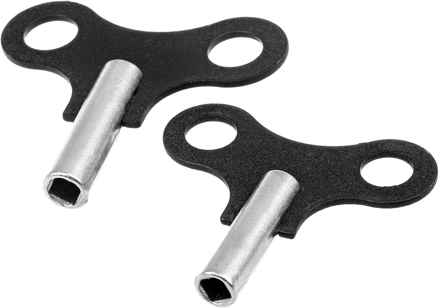 2 Pack Clock Winding Key #9 4.5mm, Antique Clock Winding Key Set for Wall Clocks, Alarm Clocks and Wind Chain Repair (4.5mm & 0.177 Inch Hole)
