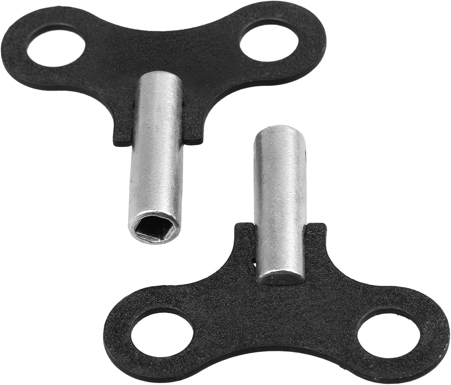 2 Pack Clock Winding Key #9 4.5mm, Antique Clock Winding Key Set for Wall Clocks, Alarm Clocks and Wind Chain Repair (4.5mm & 0.177 Inch Hole)
