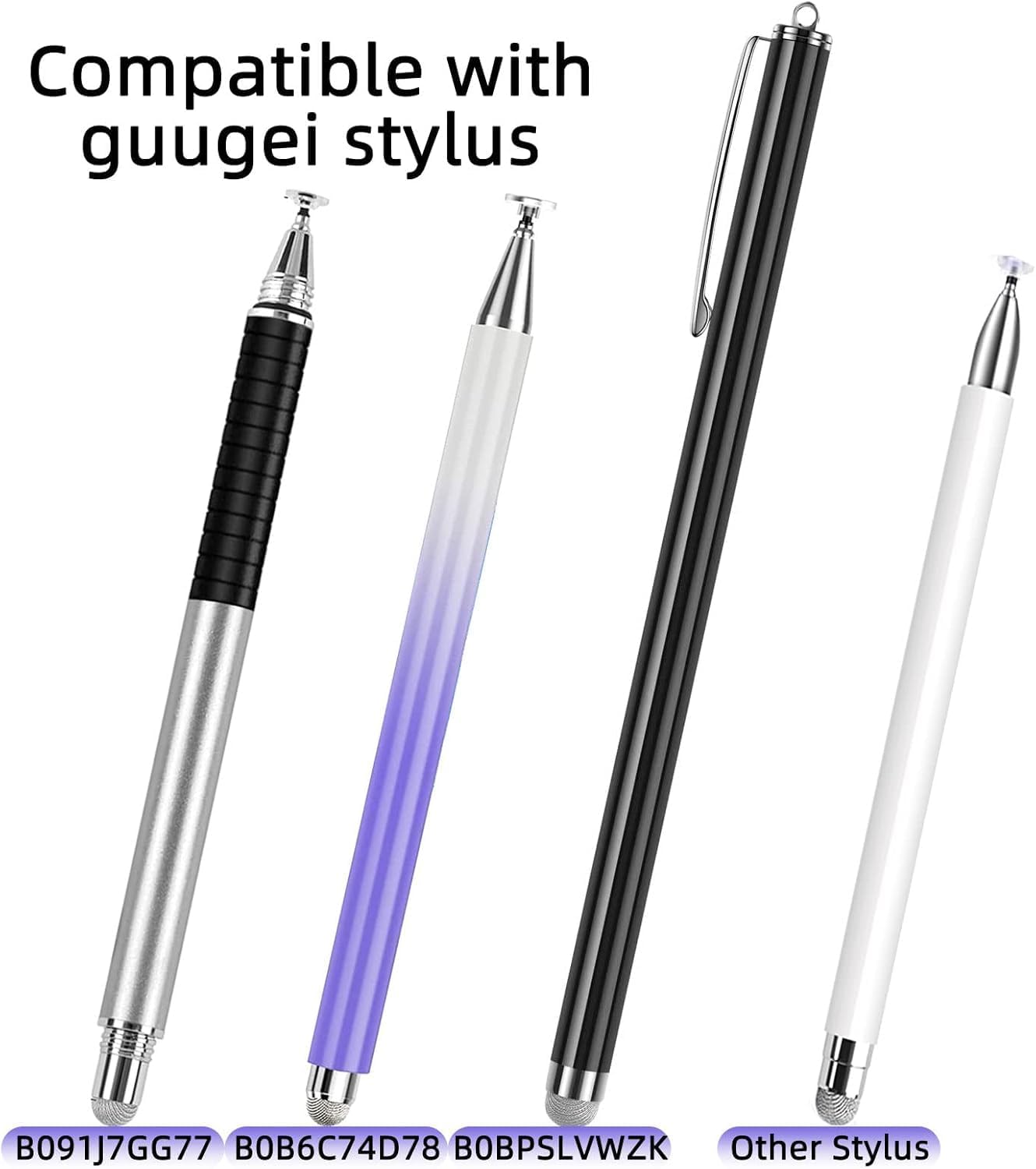 Mesh Fiber Tips (10 Pack)  Stylus Pen Replacement Tips Suitable for capacitive Touch Screen,High Sensitivity, Soft, no Scratch Screen Pen tip