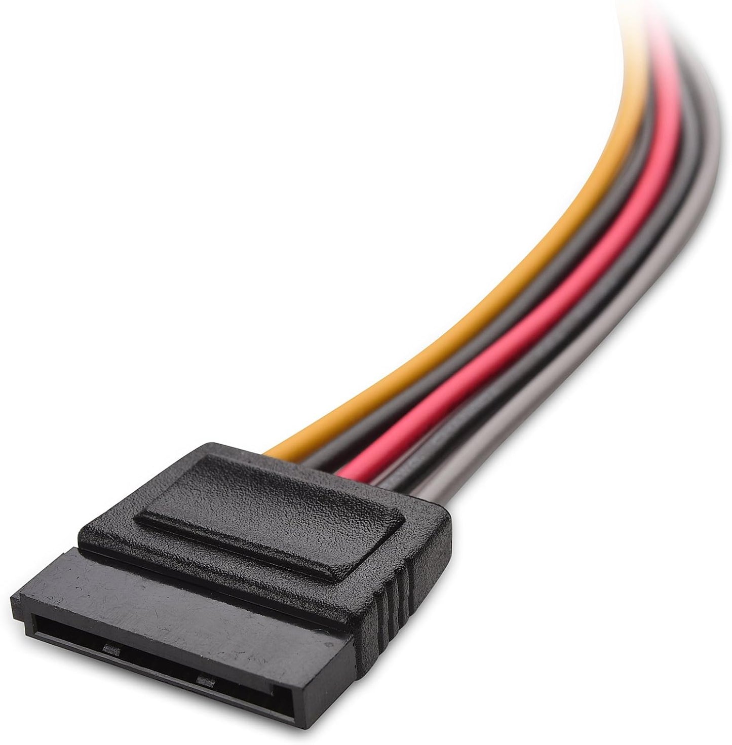 3-Pack 15 Pin SATA Power Extension Cable - 8 Inches, SATA Power Cable for Hard Drive and SSD