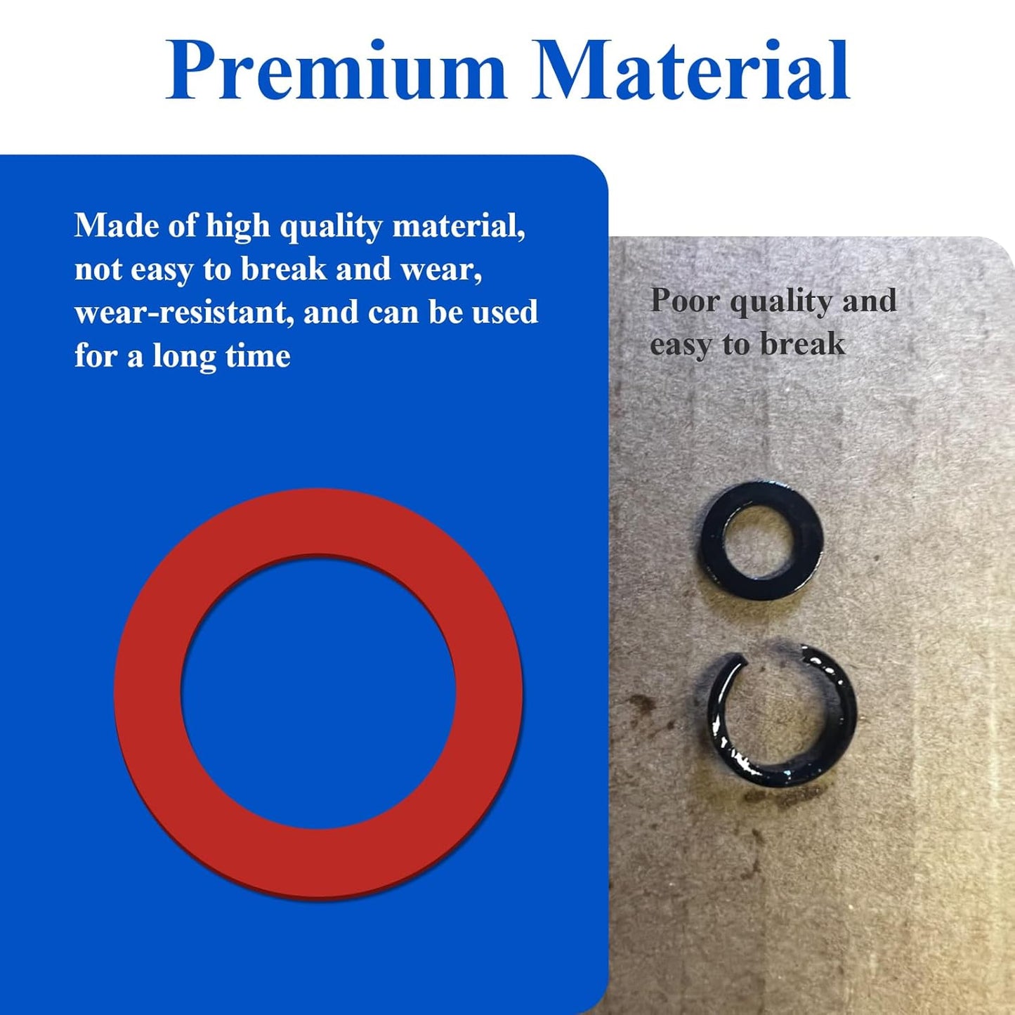 25 Pcs 90430-08020 90430-08003 Outboard Lower Unit Oil Drain Gaskets Compatible with Yamaha 4 Stroke Outboard Motors Gear Case Seals, Lower Gear Case Oil Drain Gasket, Hard Fiberboard Gaskets, Red