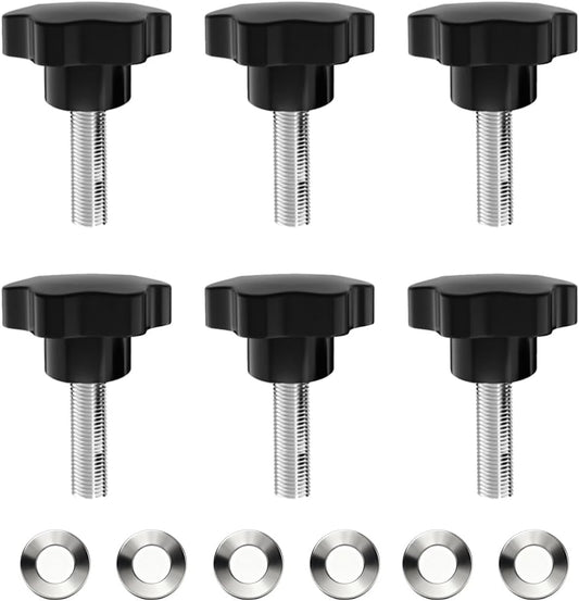 Hardtop Screw Bolt for Jeep Wrangler Hard Top Bolts Hardtop Quick Removal Fastener M8 Screws Replacement for Jeep Wrangler JK JL,Pack of 6