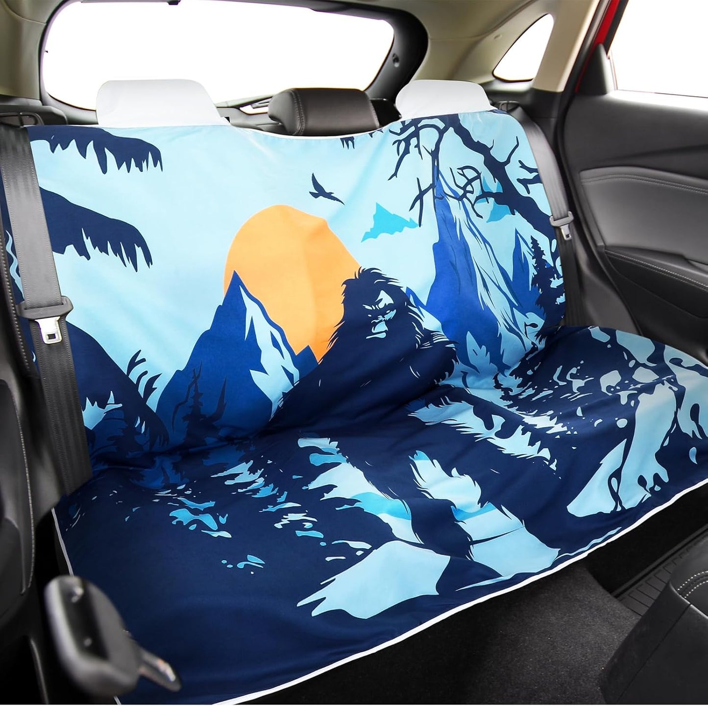 3 Pcs Car Seat Covers Full Set Universal Car Seat Towel Protector Accessories for Cars SUV Trucks, Gym Running Swimming Beach and Hiking Waterproof Sweat Towel