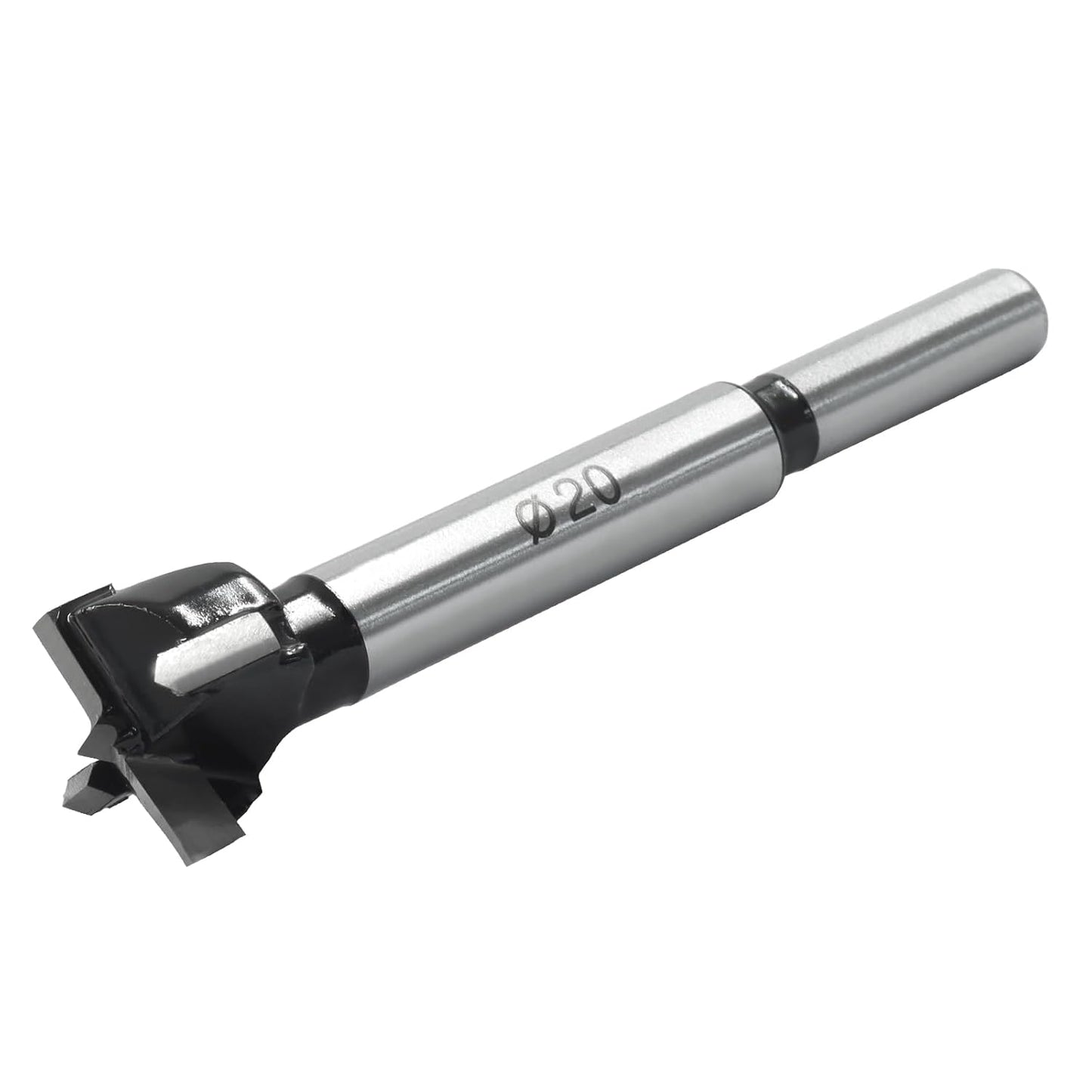 Forstner Drill Bits 20mm (25/32 inch), 2-Cutter Tungsten Carbide Wood Hole Saw Auger Opener Woodworking Tool, Upgraded Higher Hardness Cutter for Woodworking/DIY Enthusiasts.