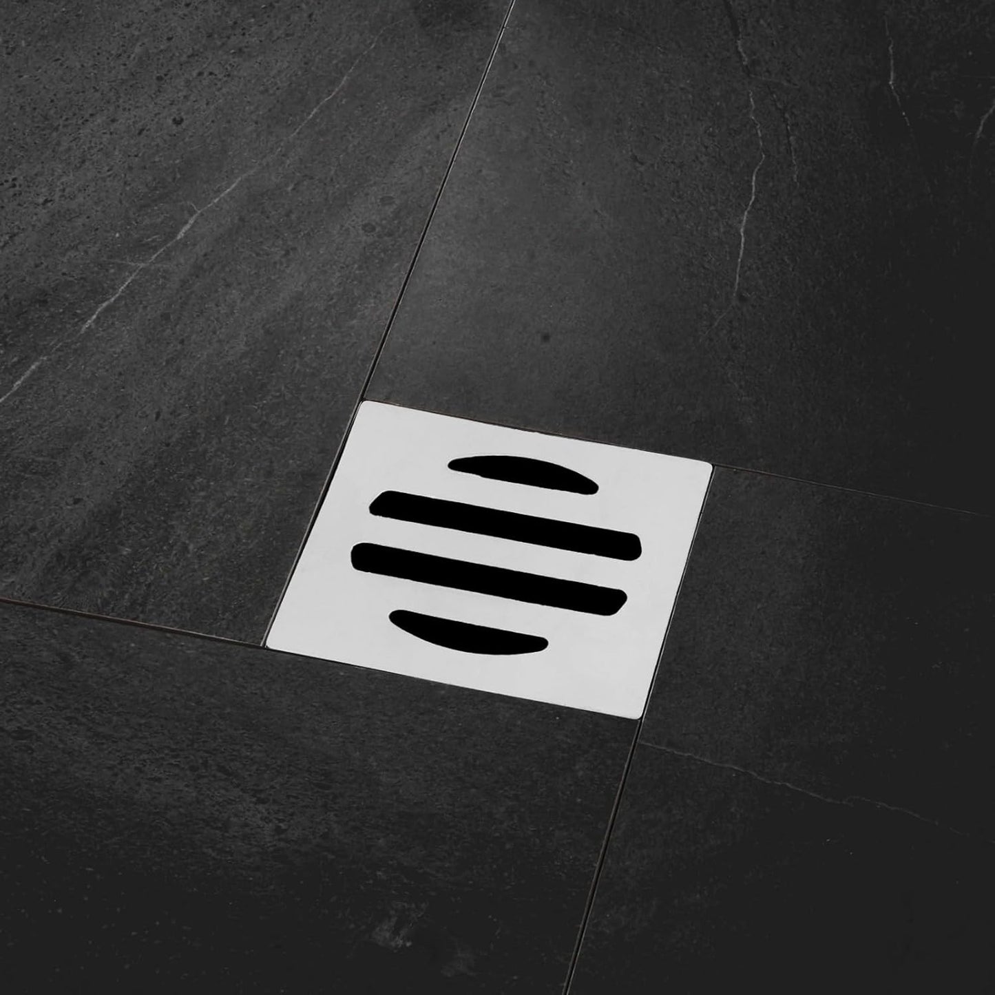 Drain Cover Grates Fit 2" x 2" Drain, Stainless Steel Drainage Grate Cover Square Replacement Floor Drain Strainer for Shower, Bathroom Floor, Balcony, and Outdoor Garden Drains -10pcs