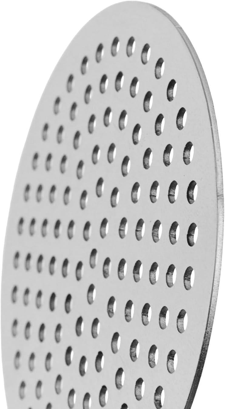 Round Drain Cover Grates 3.15"/8cm Dia Drain, 304 Stainless Steel Drainage Grate Cover Round Replacement Floor Drain Strainer for Shower, Bathroom Floor, Balcony, and Outdoor Garden Drains -2pcs